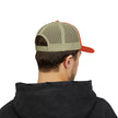 Solid Black Logo Snapback Trucker Cap