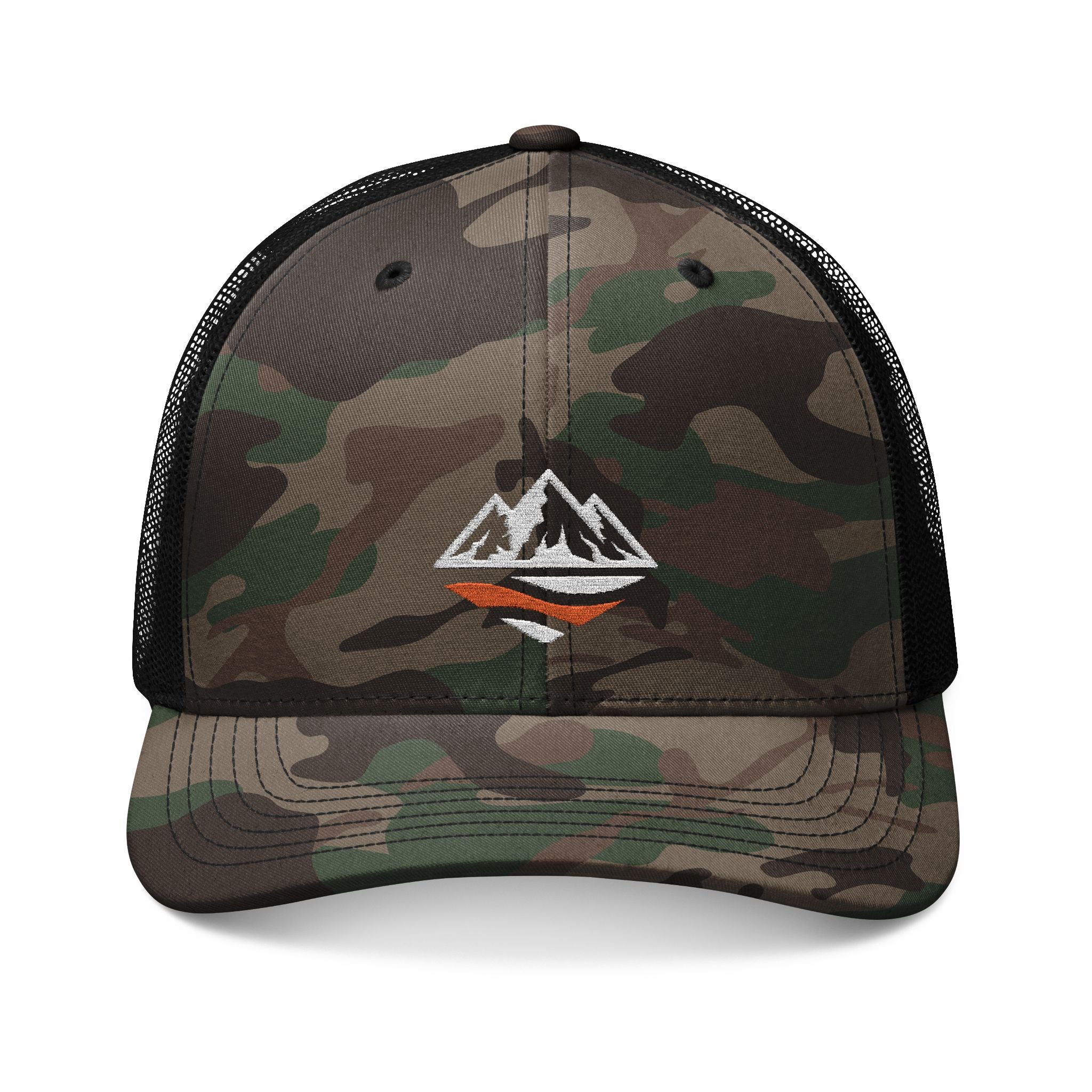 Camo Snapback Trucker Hat