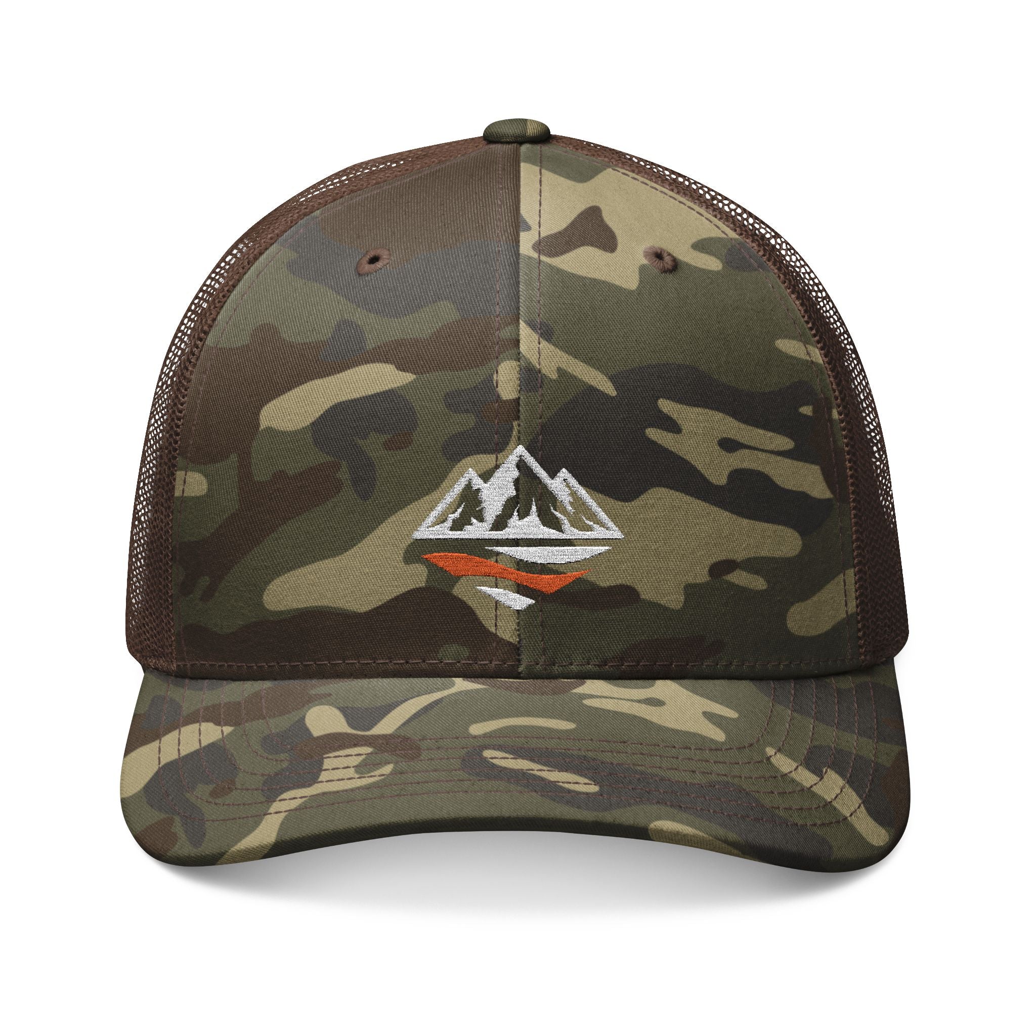 Camo Snapback Trucker Hat