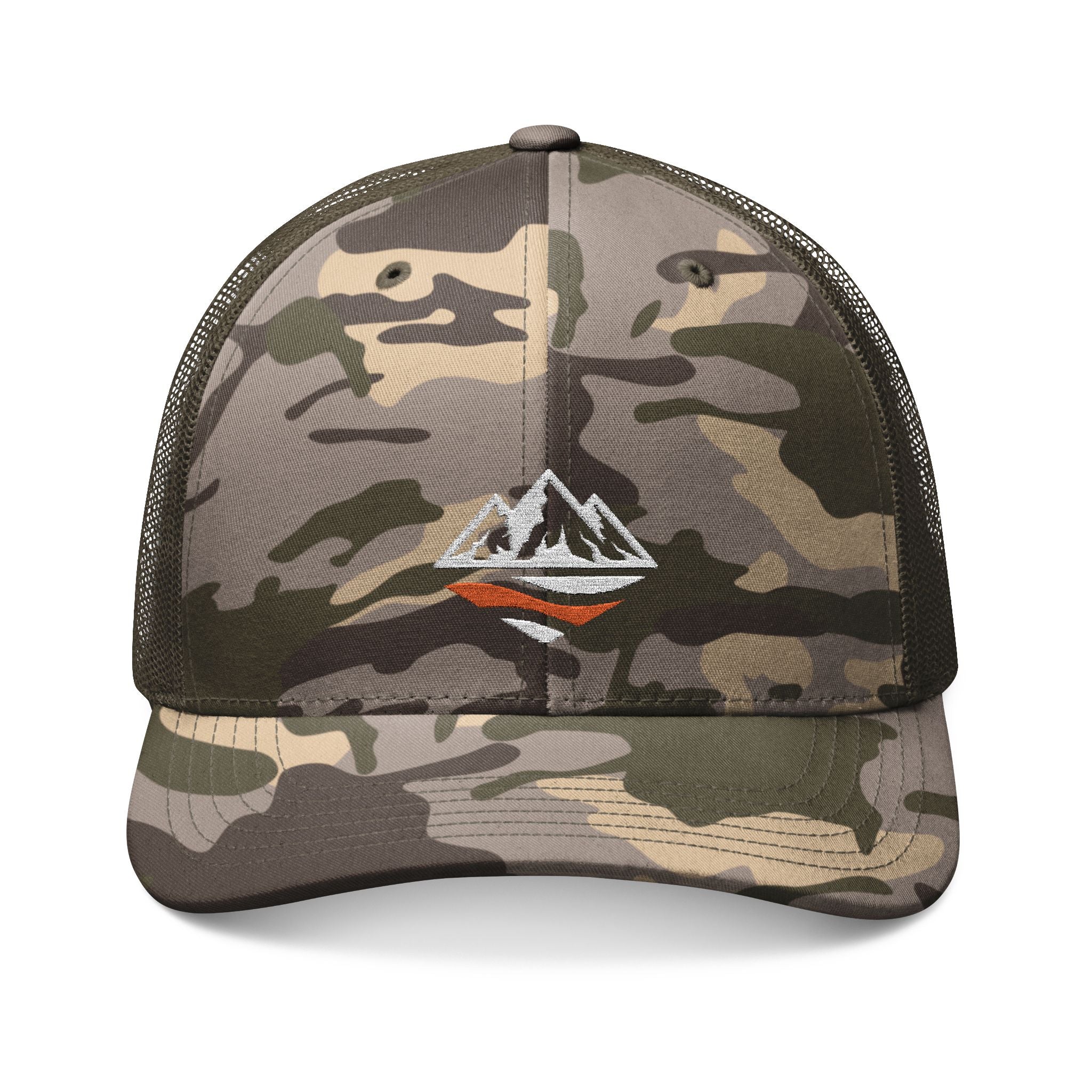 Camo Snapback Trucker Hat