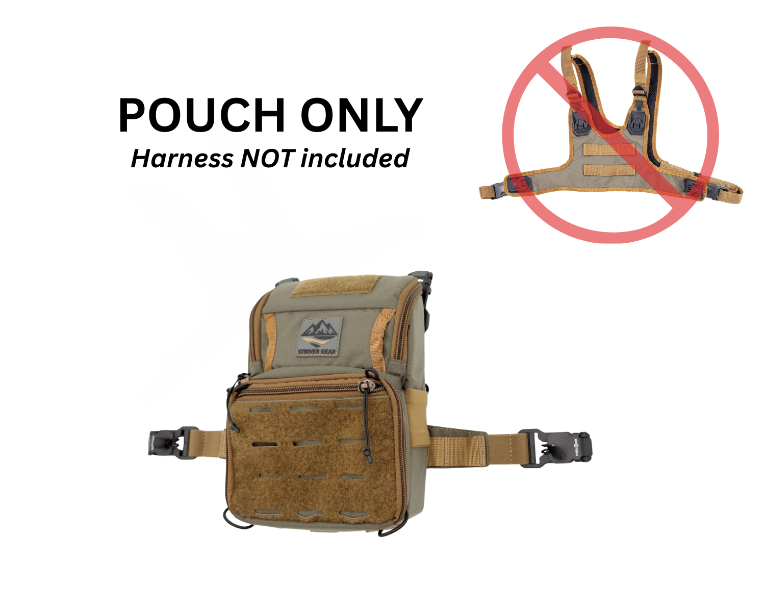 Streamline Series Fishing Chest Pack POUCH ONLY